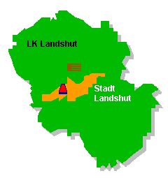 Standorte von Deponien und thermischen Abfallbehandlungsanlagen im Landkreis bzw. der kreisfreien Stadt