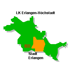 Standorte von Deponien und thermischen Abfallbehandlungsanlagen im Landkreis bzw. der kreisfreien Stadt