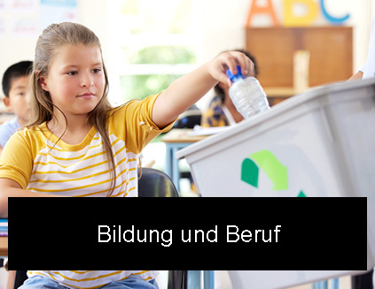 Link führt zur Seite Bildung und Beruf